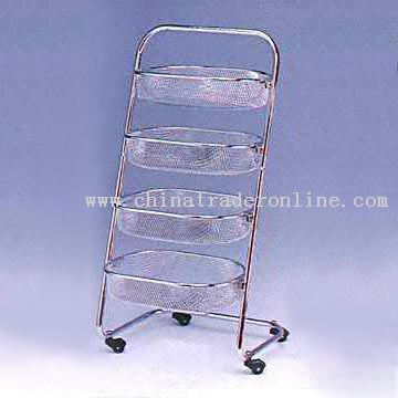 4-Tier Kitchen Trolley